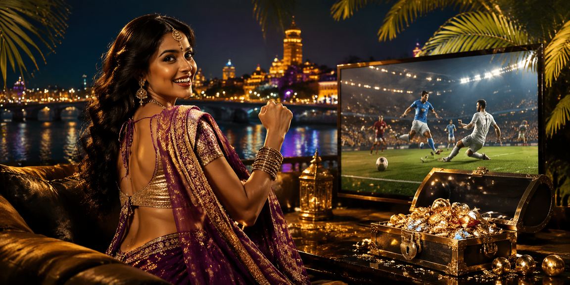 Indian cricket fans enjoying an IPL stadium atmosphere